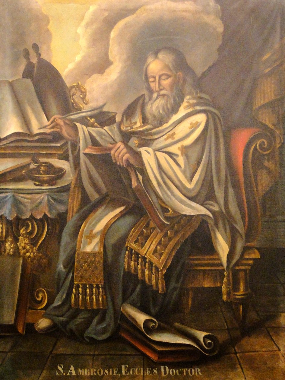Heiliger Ambrosius von Jesuino do Monte Carmelo
