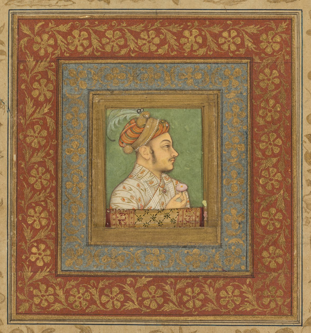 Porträt von Murad Bakhsh (1624–1661) von attributed to Balchand