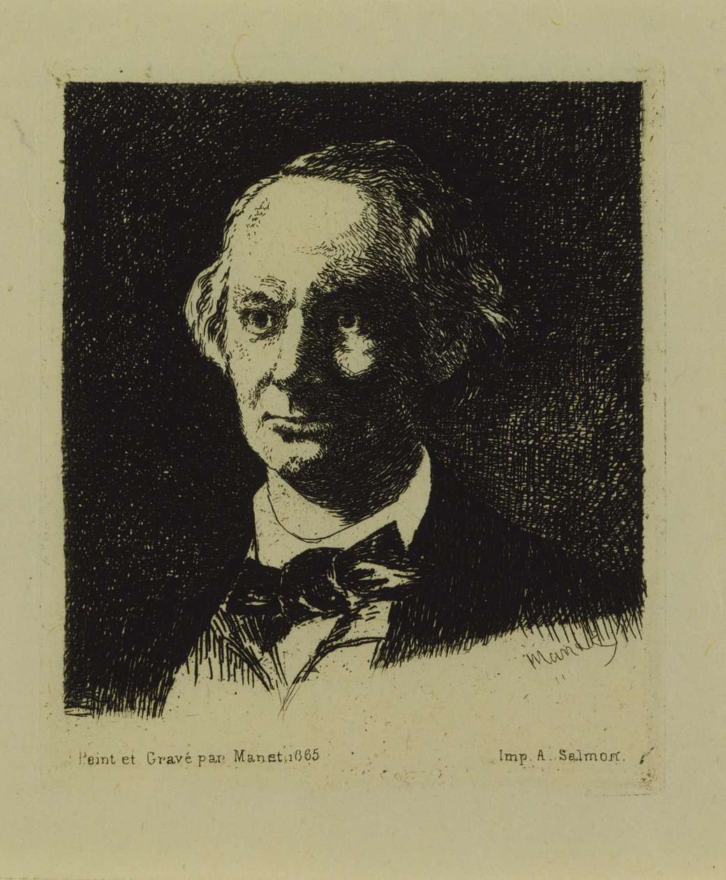 Baudelaire von Édouard Manet