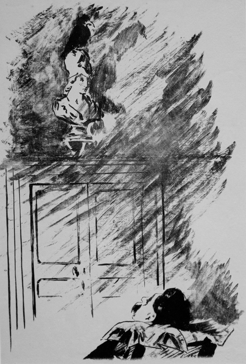 Der Rabe von Édouard Manet