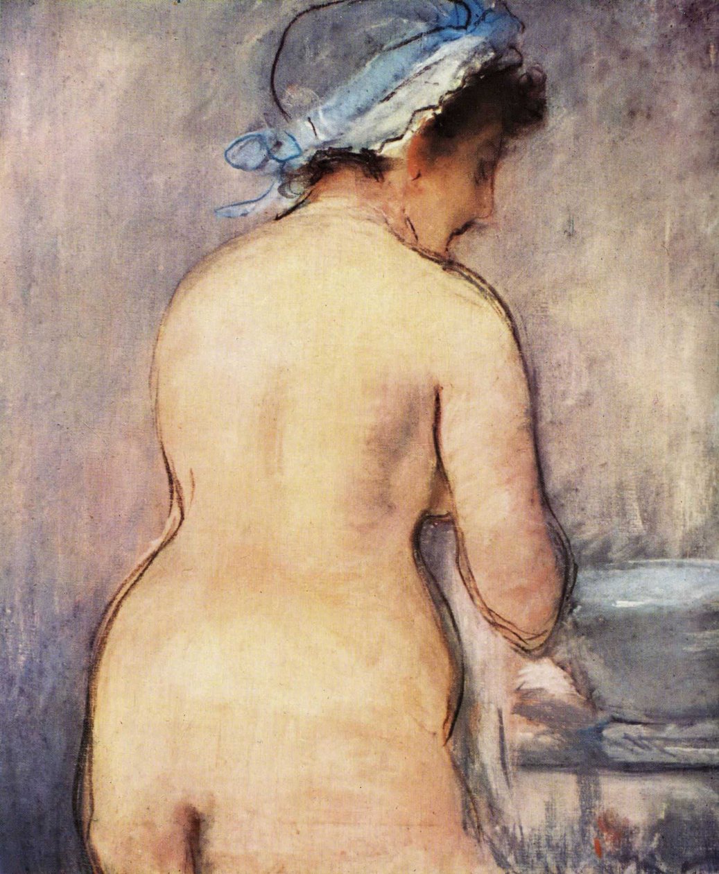 Die Toilette von Édouard Manet