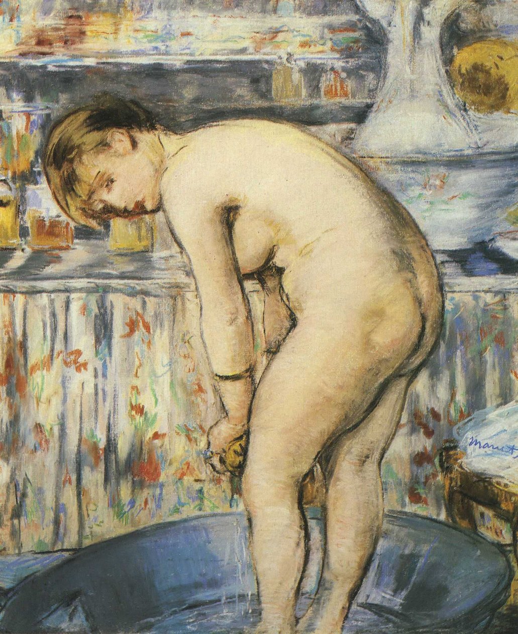 Die Toilette von Édouard Manet