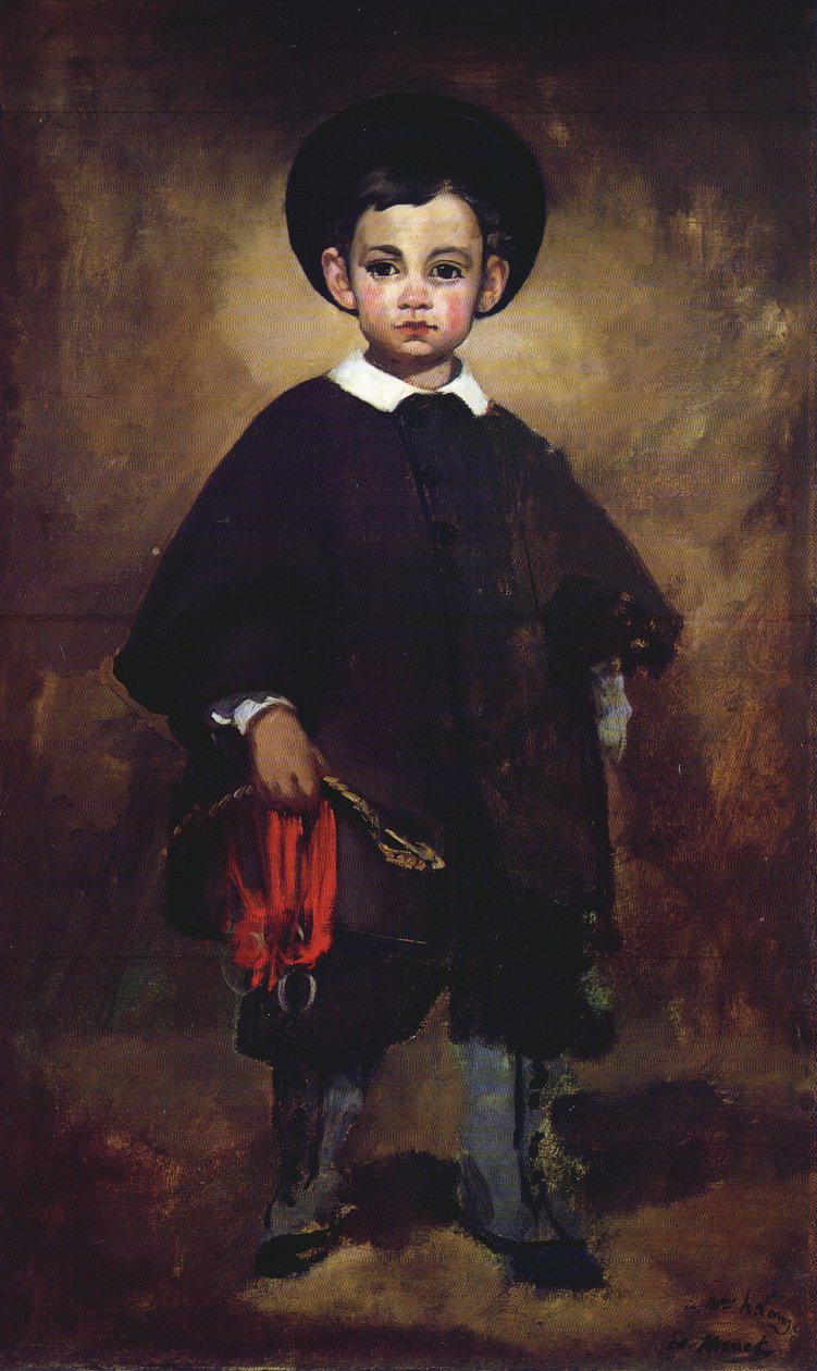 Der kleine Engel von Édouard Manet