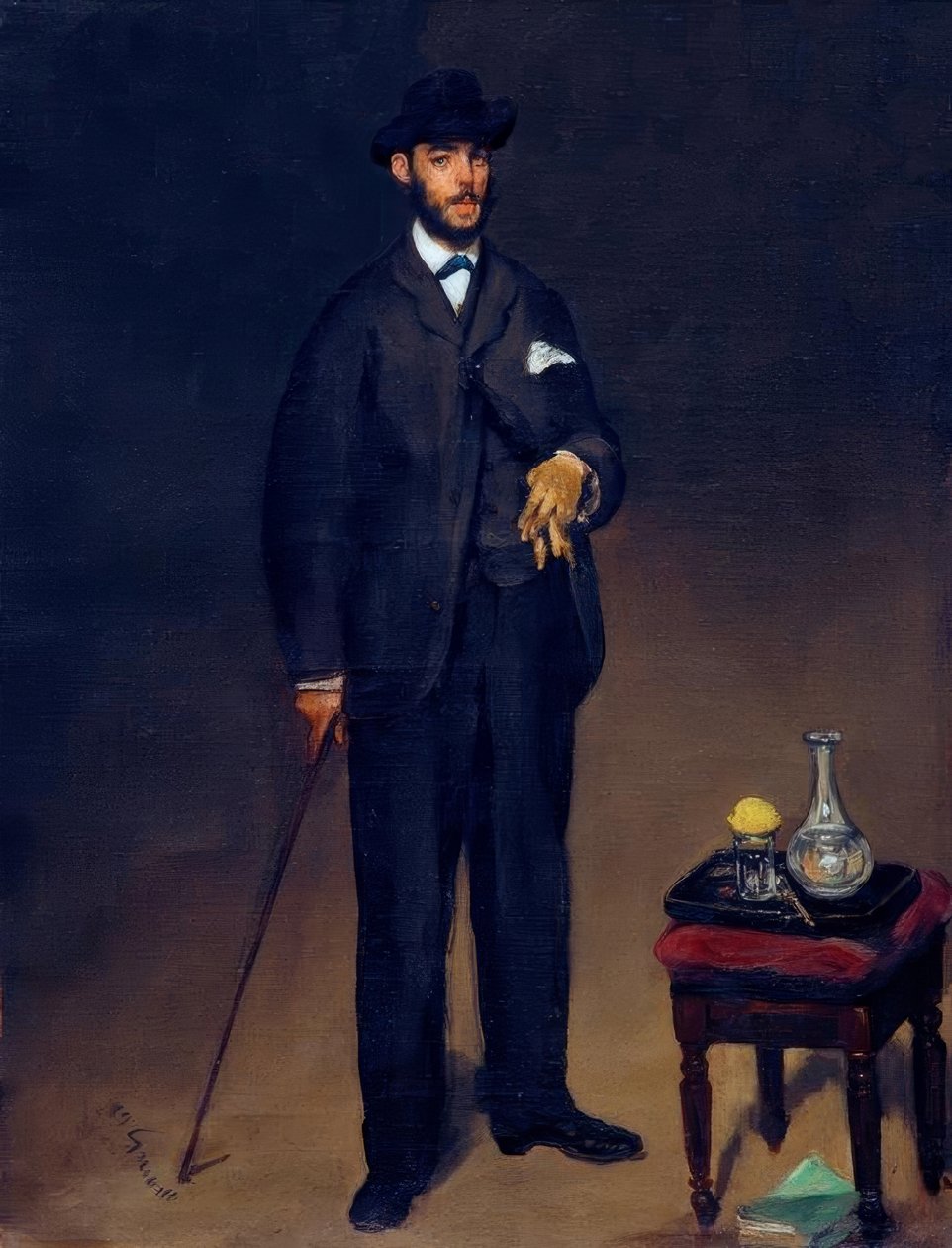 Porträt Théodore Duret von Édouard Manet
