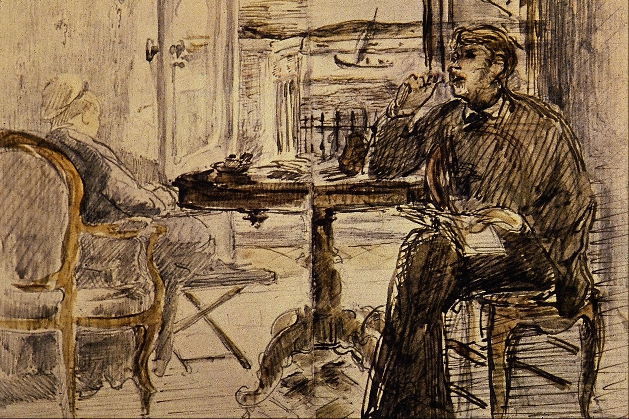 Villa am Meer von Édouard Manet