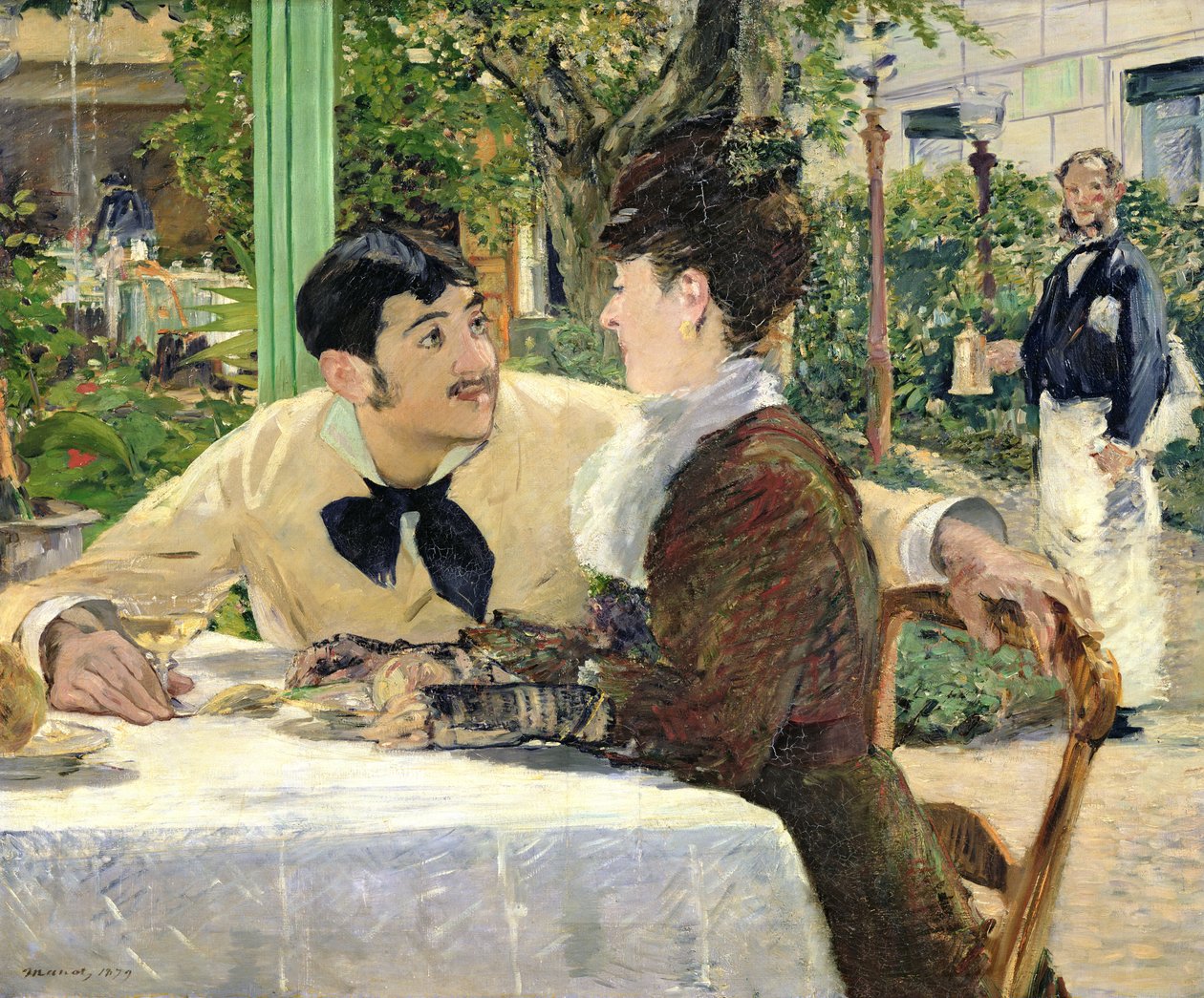 Der Garten von Père Lathuille, 1879 von Édouard Manet