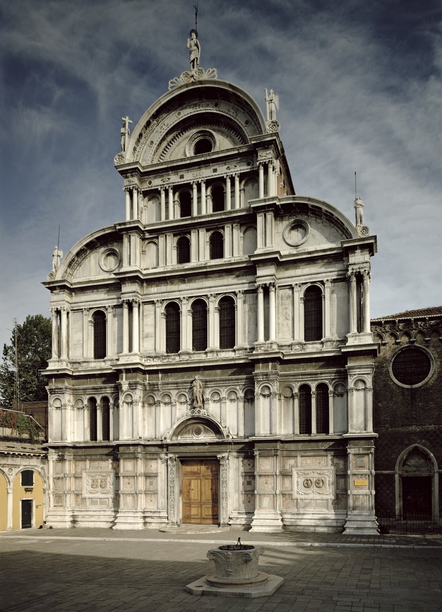 Die Kirche von San Zaccaria, 1480-1500 von Mauro Coducci or Codussi