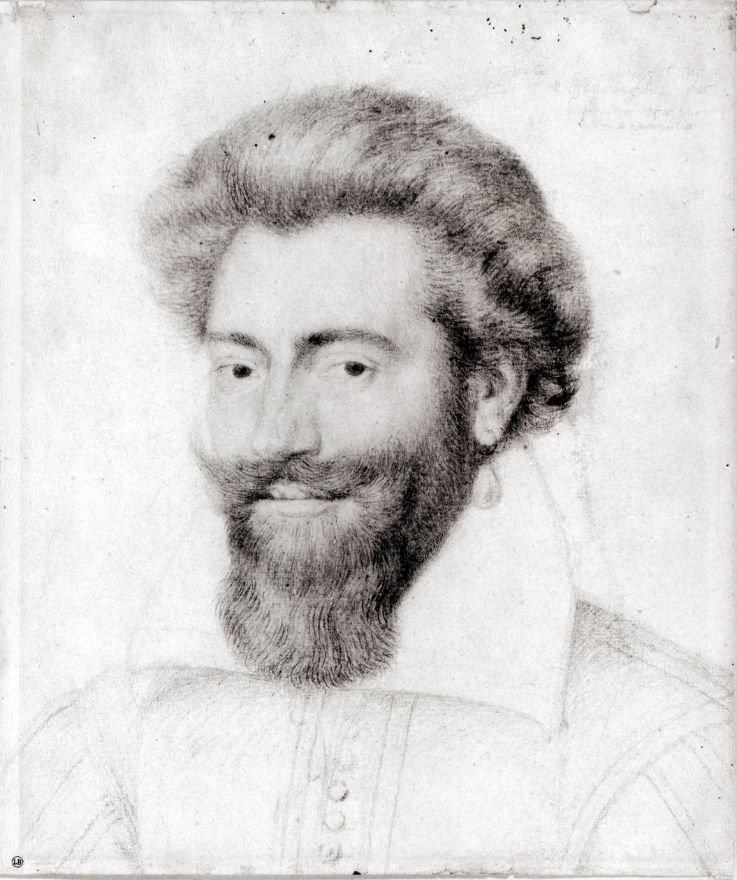 Porträt eines bärtigen Mannes von Daniel Dumonstier or Dumoustier