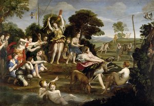 Die Jagd der Diana, 1616-17