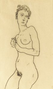 Stehender Akt, 1918