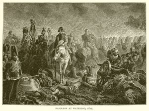 Napoleon bei Waterloo, 1815