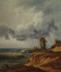 Die Windmühle von Argenteuil, ca. 1830