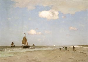 Strandszene, 1887