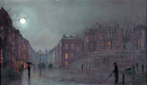 Ein Blick auf Hampstead, London, 1882