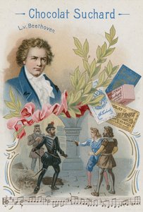 Ludwig van Beethoven, deutscher Komponist und Pianist