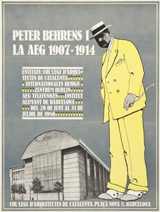 Peter Behrens und AEG 1907-1914 Poster