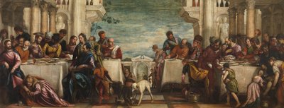 Abendessen im Haus von Simon von Veronese