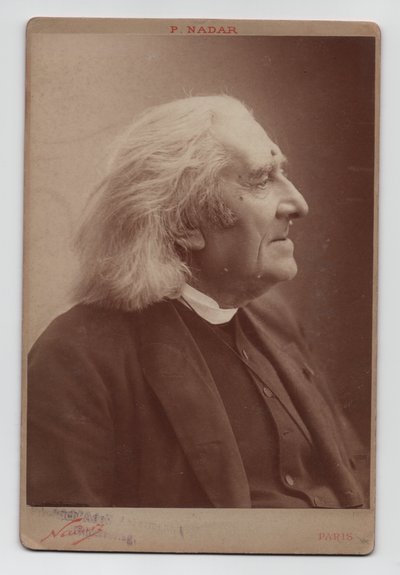 Franz Liszt (1811-1886) (1886, Fotografie) von (1820 1910) Nadar