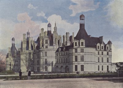 Schloss Chambord (Farbfoto) von (after) French Photographer