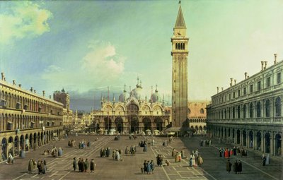 Piazza San Marco, Venedig, ca. 1730-35 von Giovanni Antonio Canal