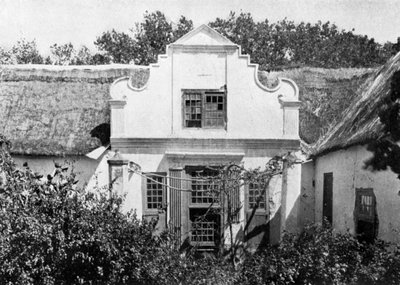 Parel Vallei Schulhaus, Südafrika von A. Elliot