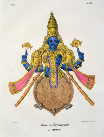 Kurma, graviert von de Marlet von A. Geringer
