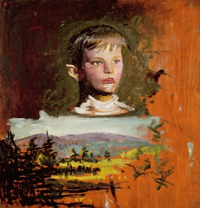 Kopf eines Jungen, 1919 von Abbott Handerson Thayer