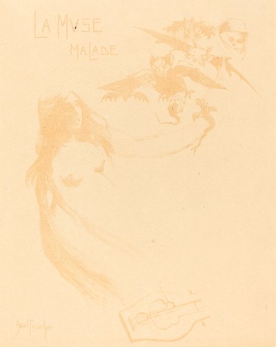 Die kranke Muse von Abel Truchet