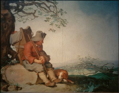 Ruhender Krämer von Abraham Bloemaert