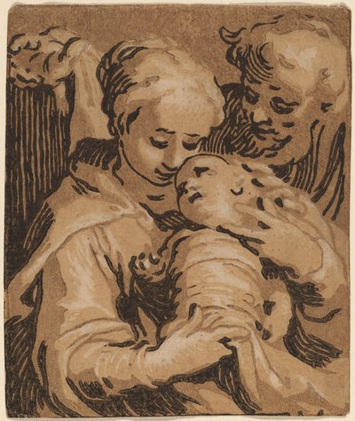 Die Heilige Familie von Abraham Bloemaert