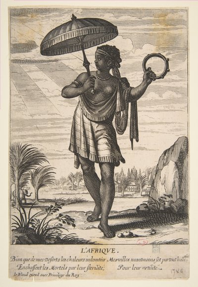 Afrika, Mitte bis Ende des 17. Jahrhunderts von Abraham Bosse