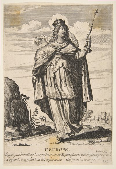 Europa von Abraham Bosse