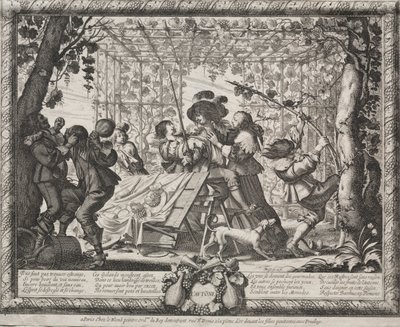 Die vier Jahreszeiten: Herbst von Abraham Bosse