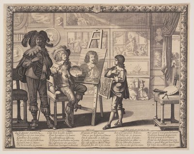 Der edle Maler von Abraham Bosse