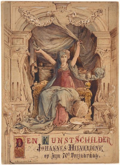 Personifikation der Malerei von Abraham Henriques de Souza