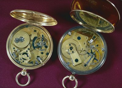 Zwei Uhren, hergestellt in Paris von Abraham Louis Breguet