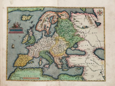Europa von Abraham Ortelius