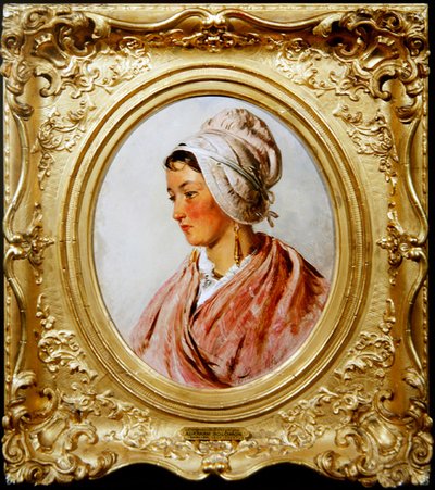 Porträt von Marguerite Bourgoigne von Abraham Solomon
