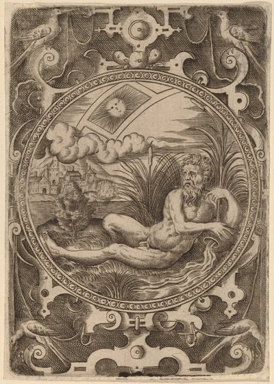 Cebren (Der Flussgott) von Abraham de Bruyn