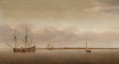 Ansicht von Hoorn, um 1650 von Abraham de Verwer