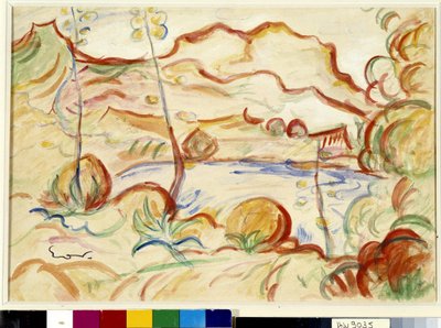 Blick auf Cassis, Cap Canaille von Achille Emile Othon Friesz