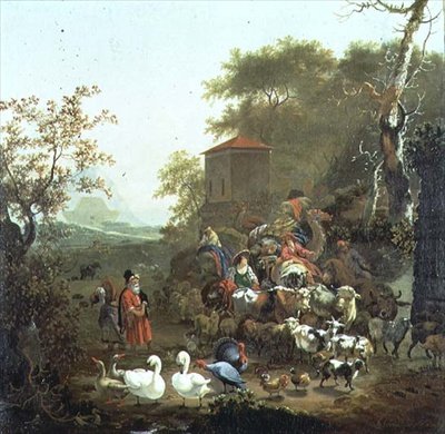 Noah verlässt die Arche von Adam Colonia