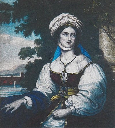 Porträt von Laskarina Bouboulina von Adam Friedel