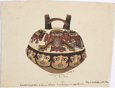 Behälter aus Nazca, Peru von Adela Breton