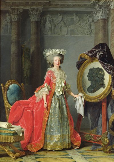 Porträt von Adelaide de France von Adelaide Labille Guiard