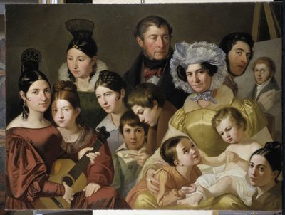 Die Familie Malatesta von Adeodato Malatesta or Malatesti