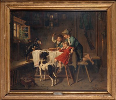 Frühstückszeit von Adolf Eberle