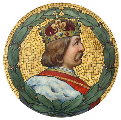 Georg von Podiebrad, 1900 von Adolf Liebscher