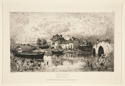 Vor dem Regen von Adolphe Appian