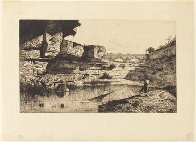 Pont de Hauteville von Adolphe Appian